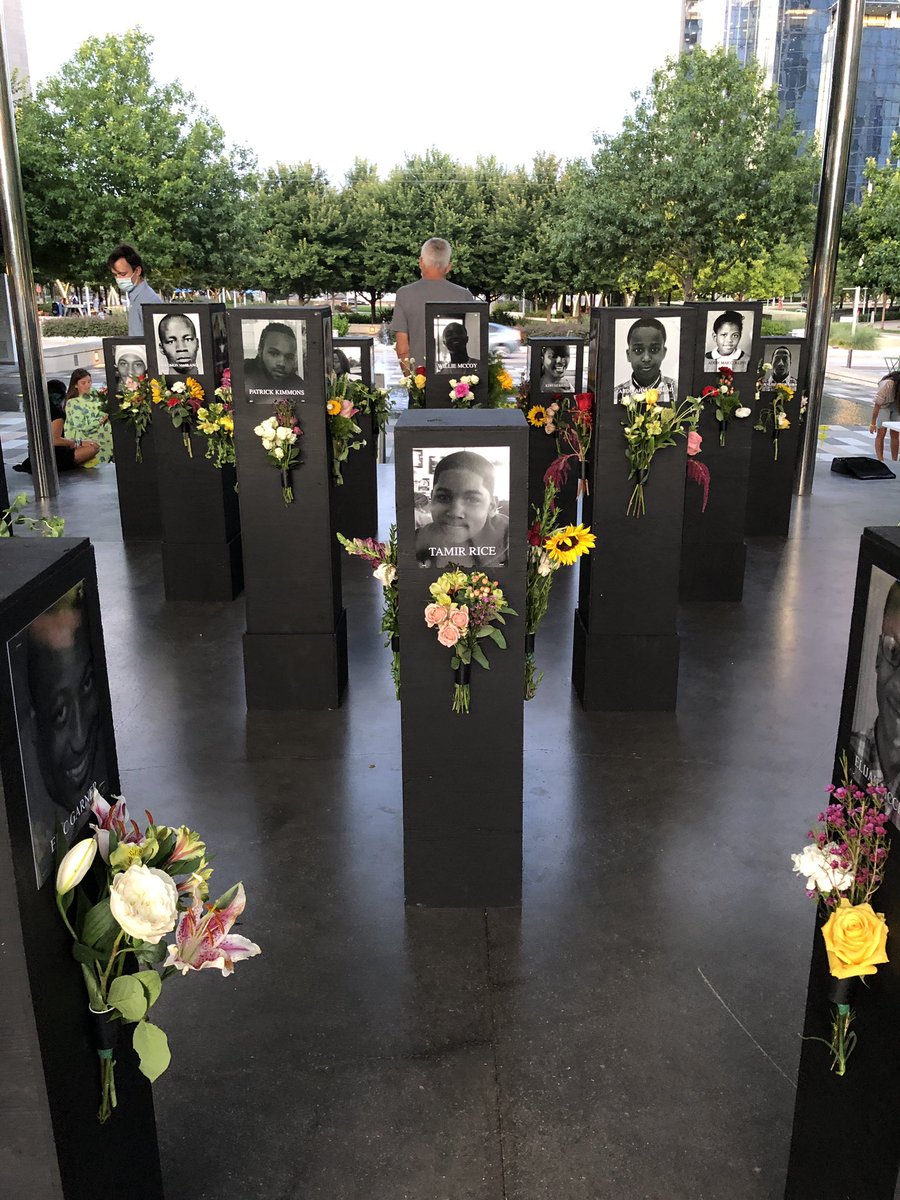 ronldmaurice's tweet photo. This really touched my soul, if you are in Dallas I recommend you go see it. Kylde Warren Park https://t.co/N18QOVAnoW