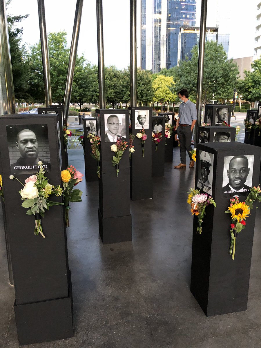 ronldmaurice's tweet photo. This really touched my soul, if you are in Dallas I recommend you go see it. Kylde Warren Park https://t.co/N18QOVAnoW
