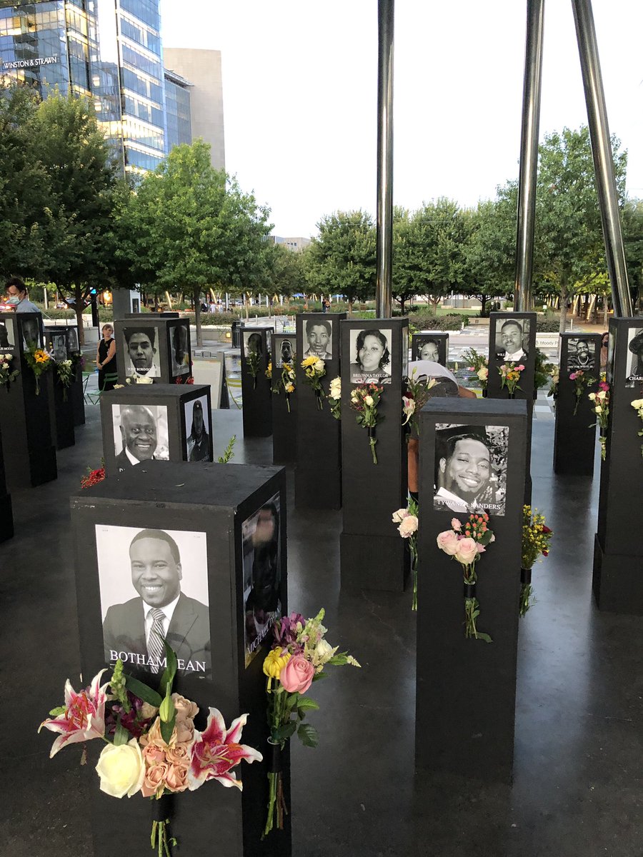 This really touched my soul, if you are in Dallas I recommend you go see it. Kylde Warren Park