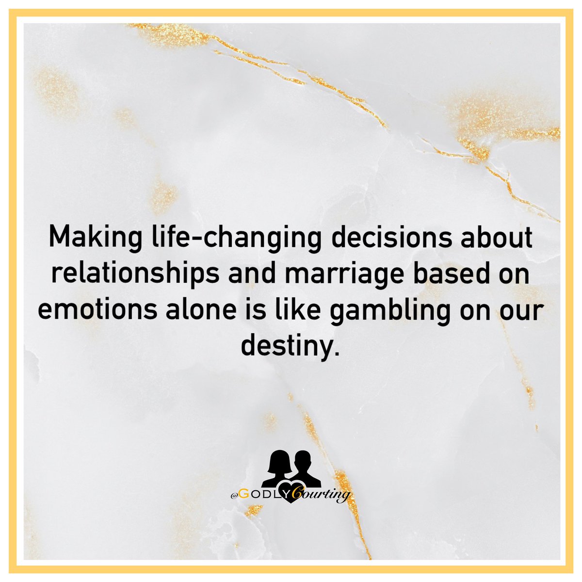 GodlyCourting's tweet photo. Be rational, use wisdom, and above all, accept God’s leadership •
•
•
#godsmercy #mercy #godsgrace #grace #godsgotthis #godlycourting #godlyquotes #godlywifeinthemaking #godlymarriage #godlyadvice #godsgotme #christian #christ #christianity #christianliving https://t.co/n8pEWQBqQn