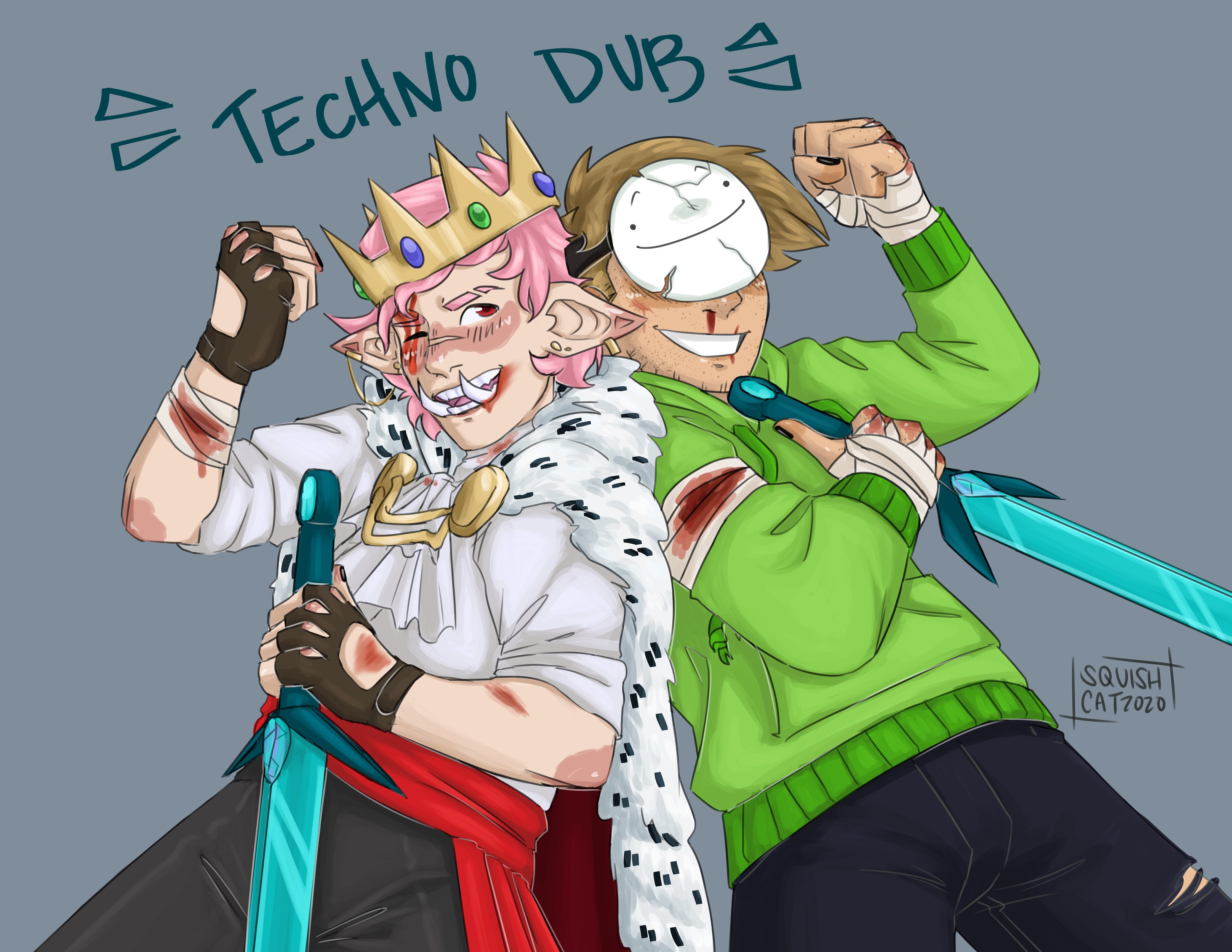 Duckling_Draws on X: Technoblade and discount Technoblade fanart
