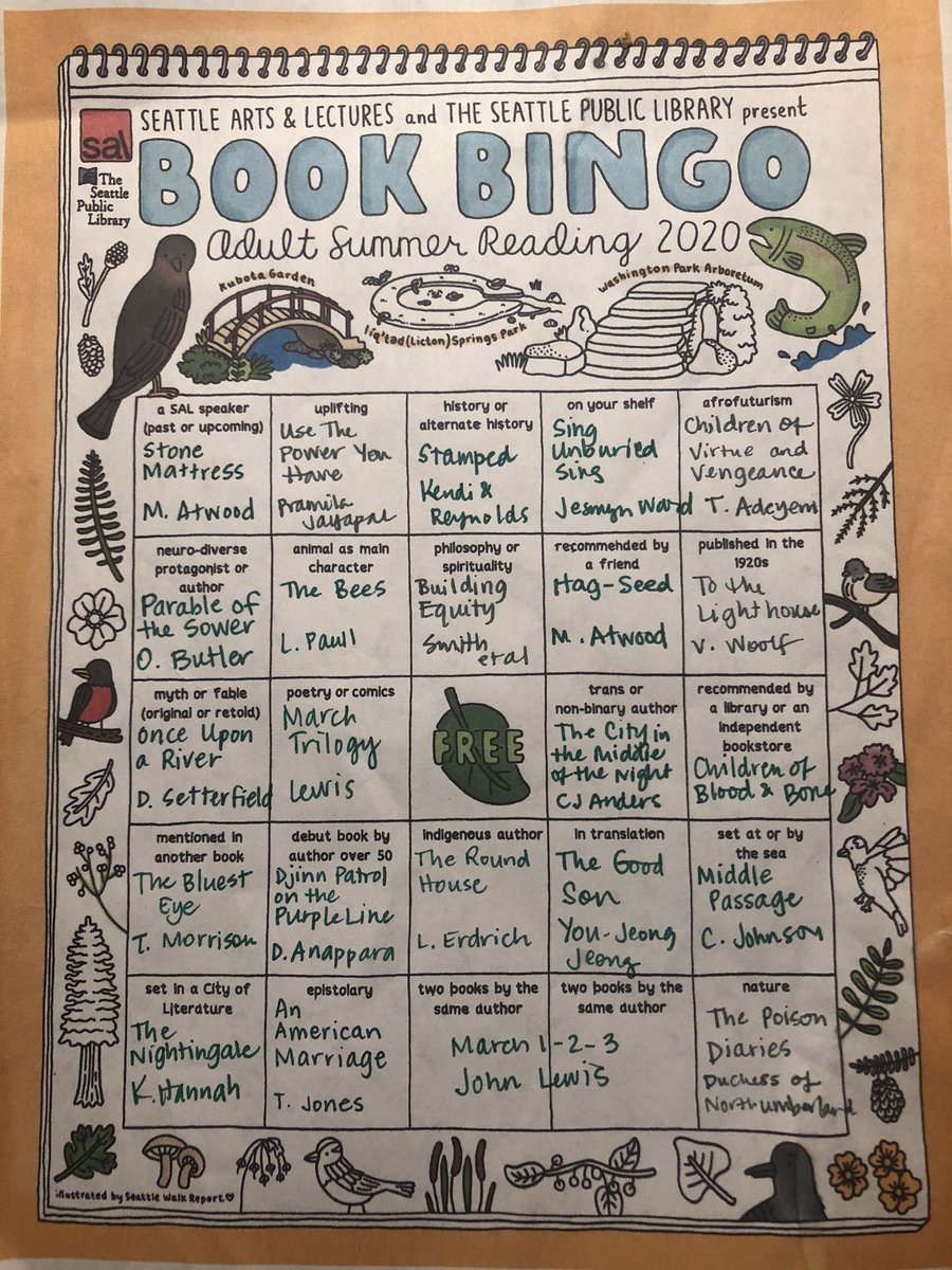 goodkarmaa's tweet photo. Blackout! @SPLBuzz @SeaArtsLectures #BookBingoNW2020 https://t.co/Sp1lHx2Jmk
