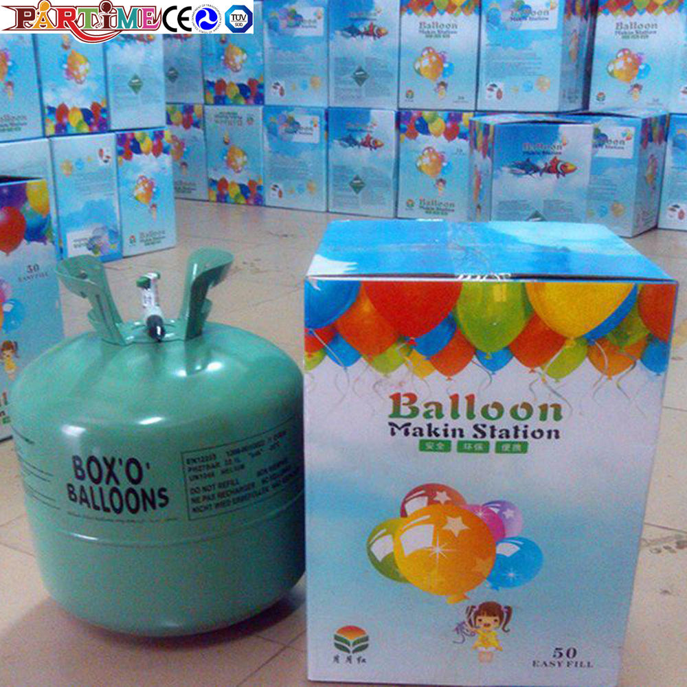 Bonbonne helium 13.4l pour 50 ballons Gappy party