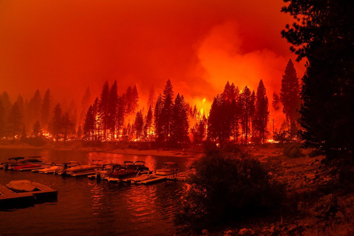 anmolistic's tweet photo. It’s so bizarre and surreal to see what’s going on in the Shaver Lake area, right in our own backyard. You’d never think the Valley would be hit by any natural disasters. https://t.co/C9n6g7YmUe