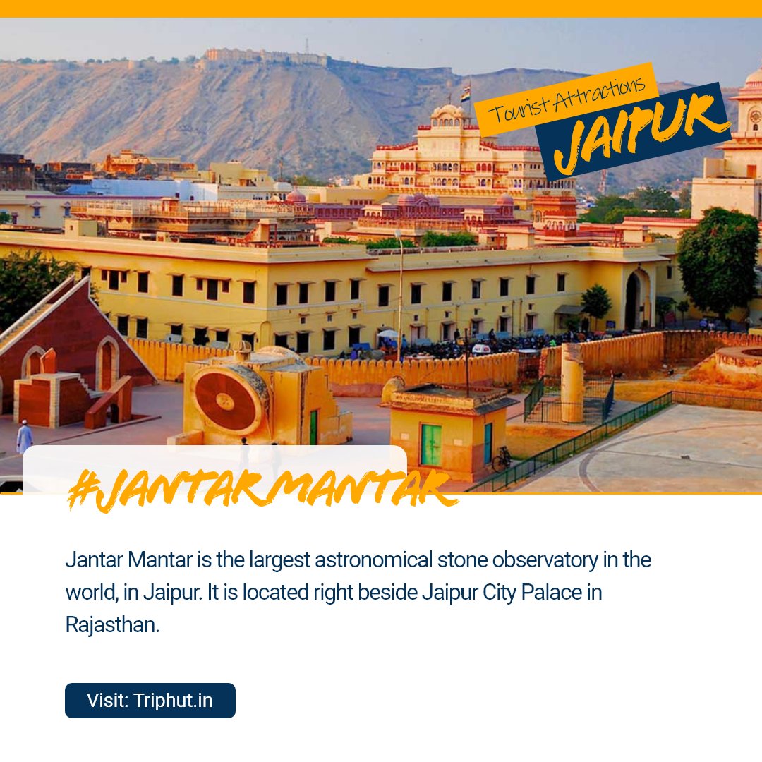 Triphutdotin's tweet photo. #Jaipur is the perfect option for those looking to visit a city with rich history perfectly blended with all modern amenities, and then It is also a home to two major UNESCO World heritage Sites @ https://t.co/fqlPruoUAp👈🏻
#TripHut #Traveling #Vacation #StayCation #Driveway https://t.co/c4xKmWnUQq