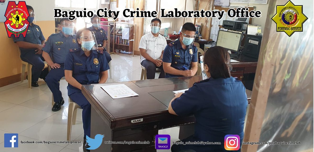 baguiocrimelab's tweet photo. PMAJ ALBON conducted Police Information Continuing Education (PICE) to the personnel of this office regarding some information from higher headquarters. The said activity was done at Baguio City CLO, Upper Kayang St., Baguio City.

#TeamPNP
#WeServeAndProtect
#PNPKakampiMo https://t.co/ovFSCYNKG7