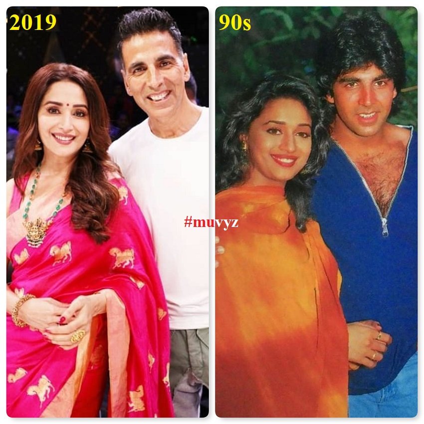 Abhinav_MadzFan's tweet photo. TIMELESS Icons of Bollywood
Their hardwork, patience and dedication to work makes them look similar even after two decades! 😇👏
Legends 🙏🙏
#MD53 #AK53
#MadhuriDixit #AkshayKumar
#HappyBirthdayAkshayKumar https://t.co/NAxIJBLNwy