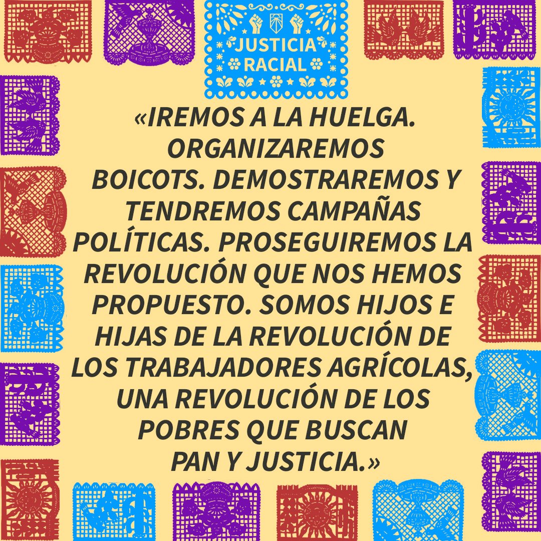 César Chávez es una de las figuras más prominente en la historia de los derechos de los trabajadores en Estados Unidos. Nacido en Yuma, Arizona en 1927, hijo de trabajadores agrícolas migrantes... Lee más aquí:
tl.gd/n_1srd36r