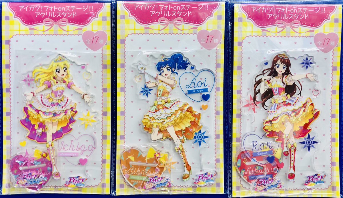商品情報】4階B館に『アイカツ! フォトonステージ!! アクリルスタンド