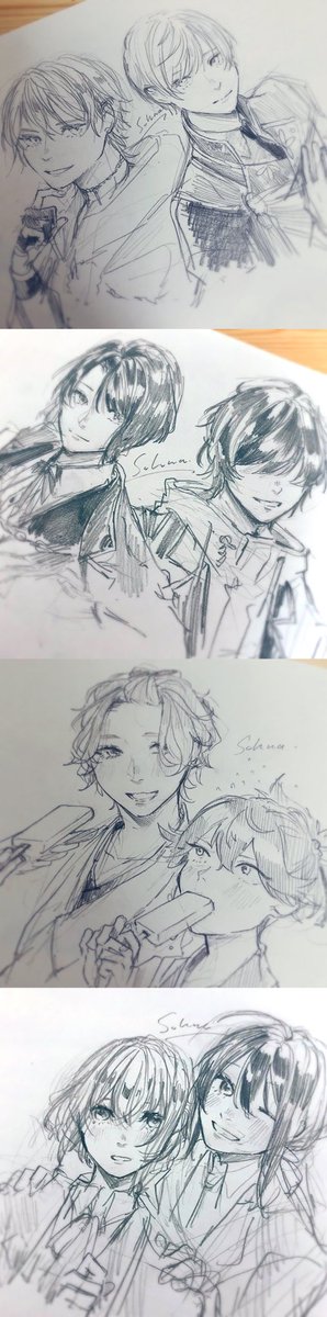 #秋の夜長を楽しみながら刀剣乱舞好きさんと繋がりたい
水彩したり鉛筆だったり、時々漫画描いたりしてます✏︎ 
