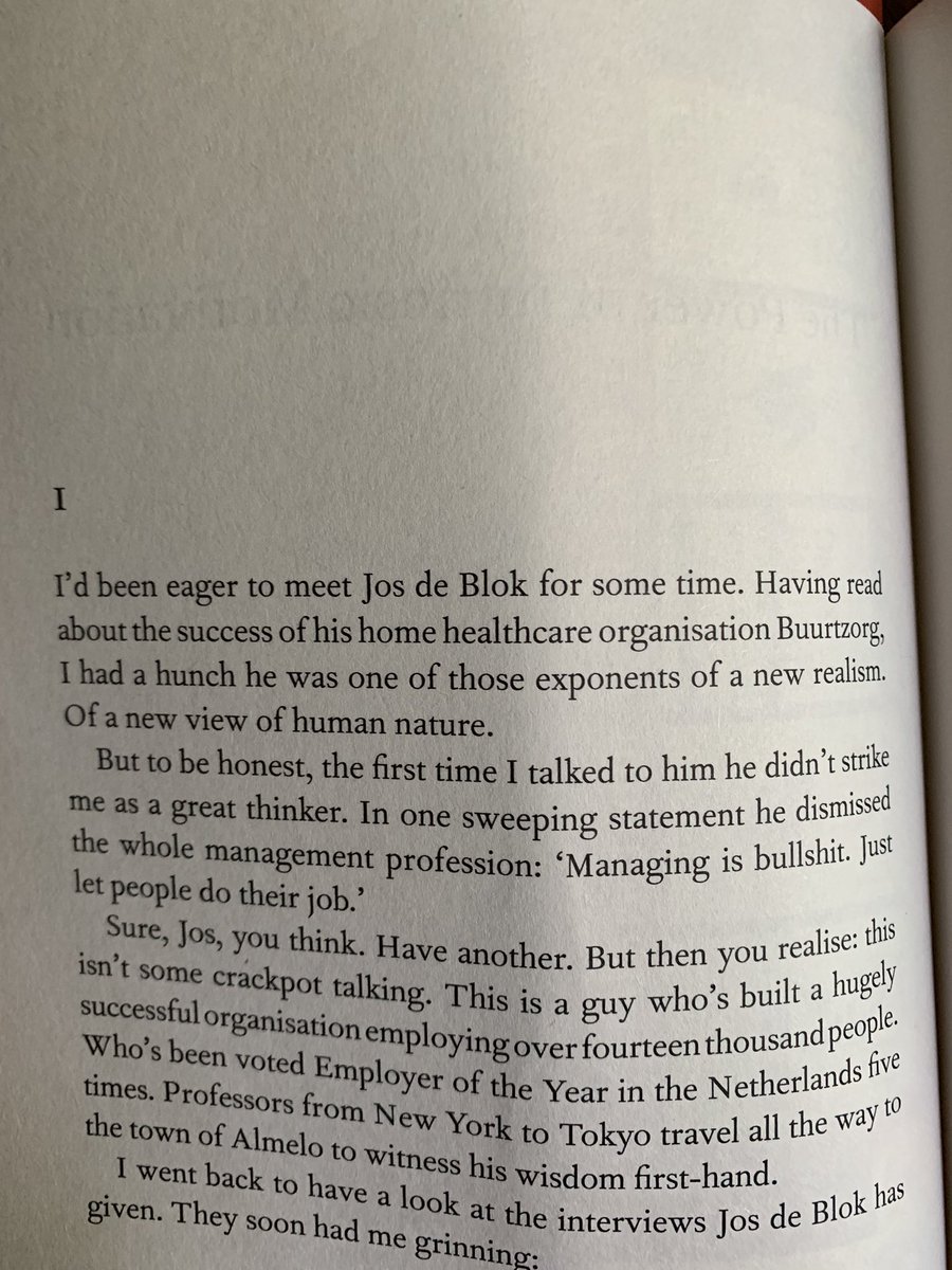 This is where theory & stories of  @rcbregman & mine coincide most - on the Theory of Trust. We created  @arakucoffee for Paris purely by the self-Motivation of Tribals created by Trust. SeeInterviewer: How do you motivate your employees?Jos: I don’t. Seems patronising.(13/n)