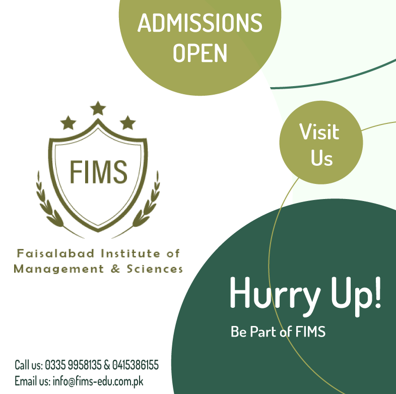 FIMS07633147's tweet photo. Hurry Up! 
Visit us to secure your admission.
.
.
.
.
#FIMS #College #Study #Career #Education #FaisalAbad #CovidFree
#Students #DPT  #BSCS #BSIT #BSMLT #BS #BIOCHEMISTRY
#Admissions #AdmissionsOpen #BBA #AppliedChemistry #BSOTT
#BSRIT #HNDNutrition #GCUF #GCUniversity https://t.co/sCZCwsNKEo