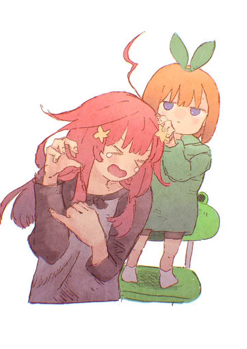1年前の絵柄かわいいな(戻せない) 