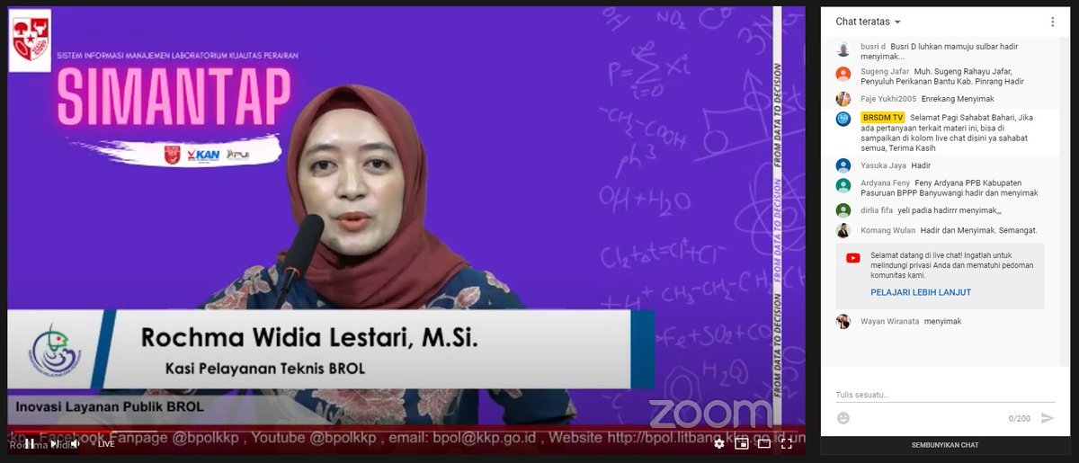 BPISDKP's tweet photo. Jembrana (09/09). Sharing session SIMANTAP memang MANTAP!
Bagi yang terlewat, tayangan dapat ditonton pada YouTube BRSDM TV.
@kkpgoid @brsdm_kp @Edhy_Prabowo @sjariefwidjaja @in_radiarta #RisetPerancak #SIMANTAP https://t.co/kTVUoxizYO