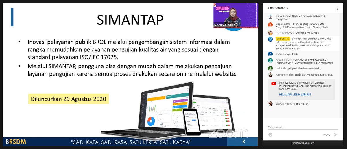 BPISDKP's tweet photo. Jembrana (09/09). Sharing session SIMANTAP memang MANTAP!
Bagi yang terlewat, tayangan dapat ditonton pada YouTube BRSDM TV.
@kkpgoid @brsdm_kp @Edhy_Prabowo @sjariefwidjaja @in_radiarta #RisetPerancak #SIMANTAP https://t.co/kTVUoxizYO