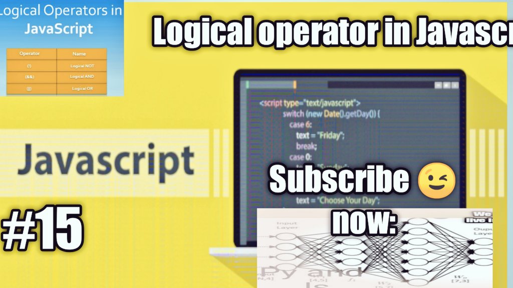 PyAndJs1's tweet photo. Day#9-Logical operator in Javascript
On my channel
Watch Javascript#15  https://t.co/awt2Q95C29
Join Javascript playlist https://t.co/GAN2uw9h70
@facetimeJS #100DaysOfCode #CodeNewbie #code  #codinglife #quotesbot #javascript30 #javascript #WomenWhoCode @JavaScriptDaily #inferno https://t.co/cljseh83cu