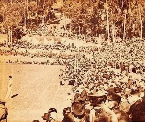 HEstadios's tweet photo. Un 8 de septiembre de 1929 se inauguraba en Viña del Mar, la  Catedral del Fútbol Chileno con el nombre de Estadio "El Tranque", luego renombrado "Sausalito" para el Mundial 1962. https://t.co/h5IS9ncTcR
