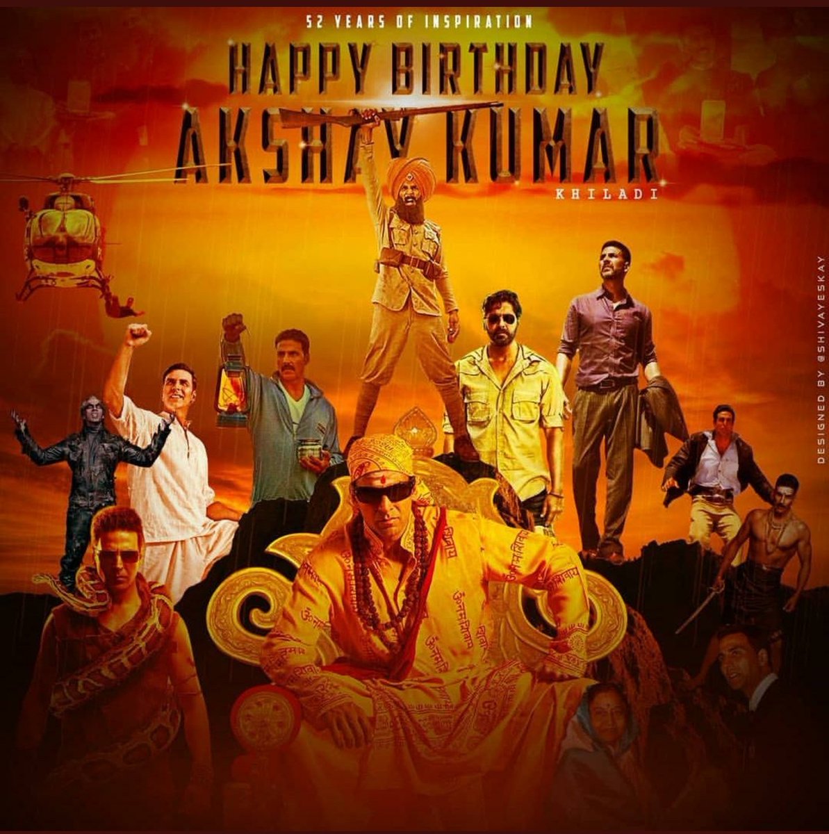 FILMYBOY__'s tweet photo. KING OF BOLLYWOOD

@akshaykumar 
#Khiladi #Akki 

#HappyBirthdayAkshayKumar https://t.co/JryD2s3W2N