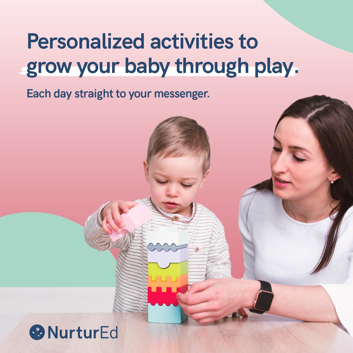 You’re a new mom? We got your back! ❤️

Get activities every day to help build and strengthen your baby skills. All activities are age-appropriate, science-based and designed to be playful and fun!

#newmom #parenting #toddlerdevelopment