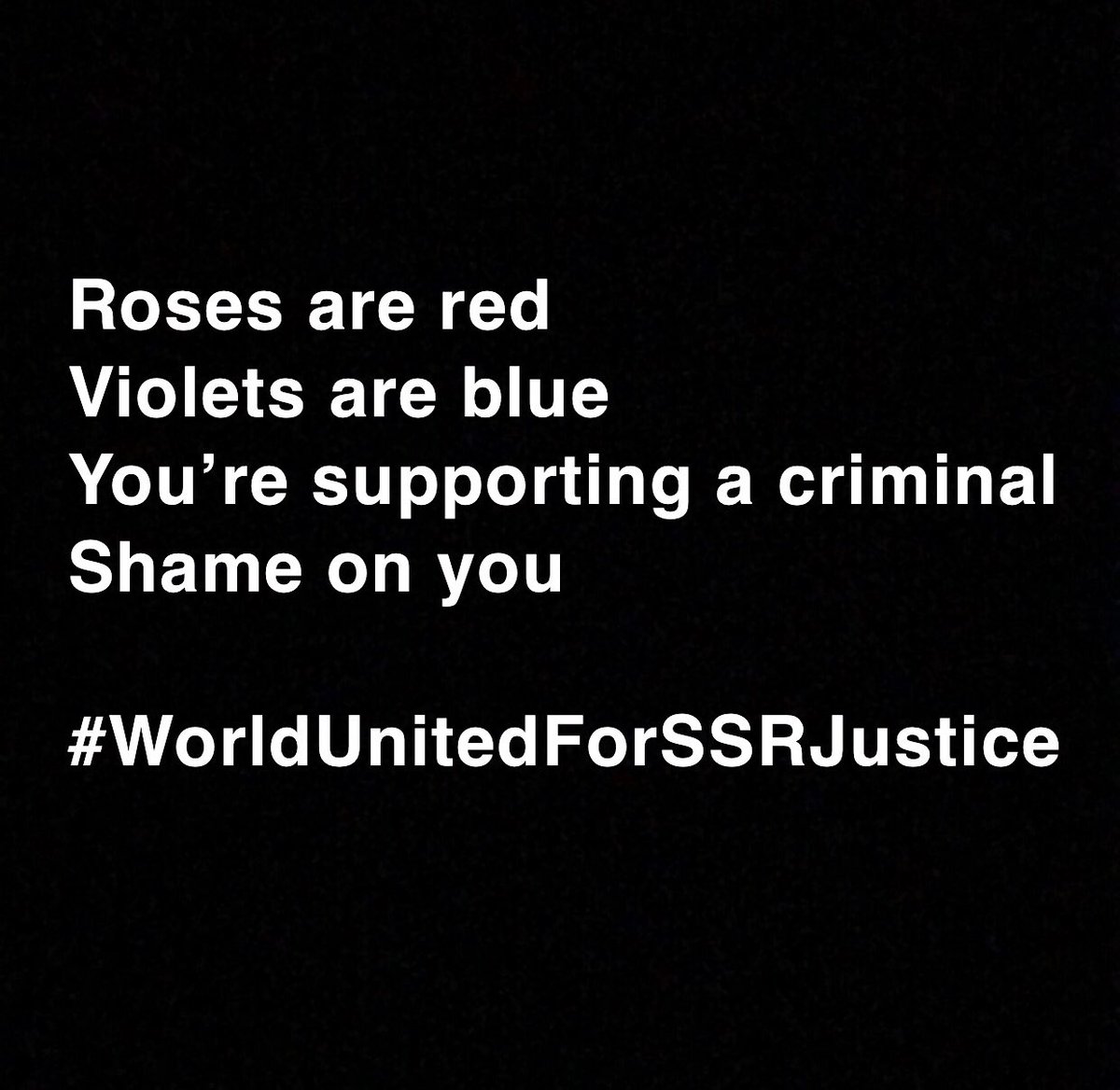 DipaRoy69577614's tweet photo. @sardesairajdeep #RheaArrested Aur tumhari bhi no..hai drugsi sale #Harmkhor
Hai tu .. https://t.co/BOyj8w0Z42
