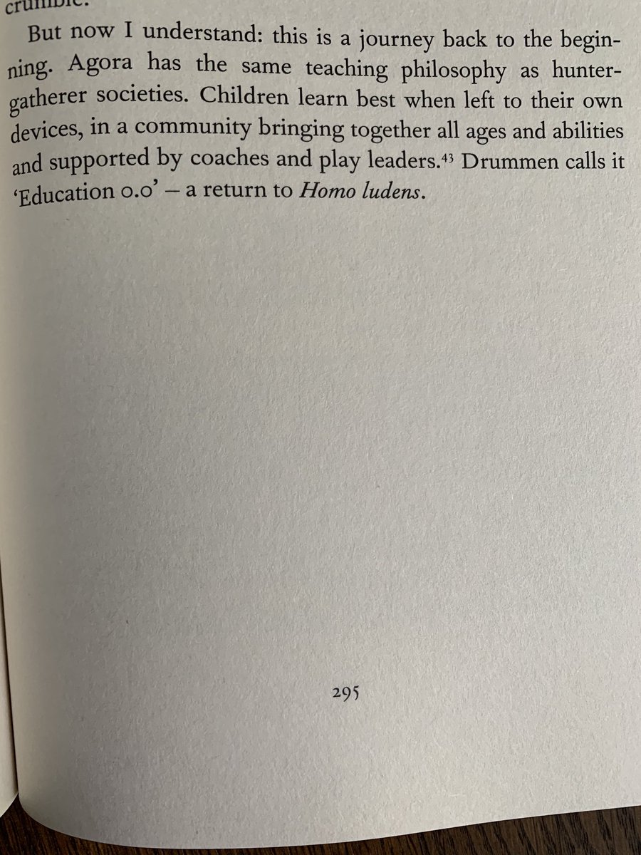 I recall how the tribals of Araku told me in 2000 A.D. that my idea of “education” which was to put their children in a walled classroom to be “taught” by a “teacher” won’t work as learning is borderless & continous! We used that to train all coffee farmers in open farms! (14/n)