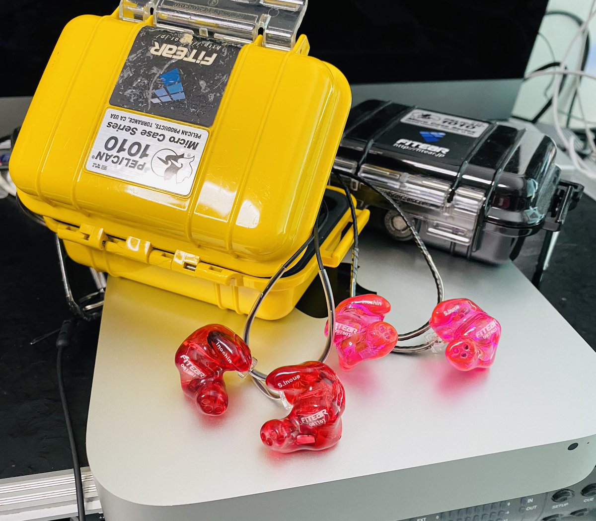長年使ってきたイヤモニ（FitEar）のペリカンケースが壊れたのですが