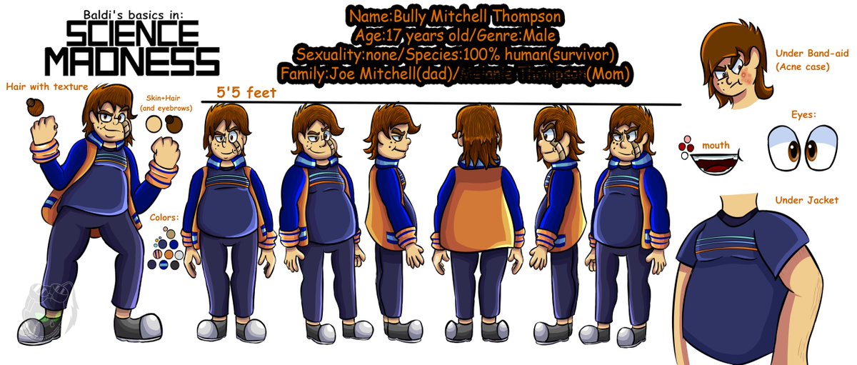 dean_slap's tweet photo. Every school and college needs a great Bully, but a Bully that can be a real nice pal ;3 (next reference is the mutant Science B.) #baldiau #baldisbasics #baldisbasicsplus #bbiealau https://t.co/casgUP303h