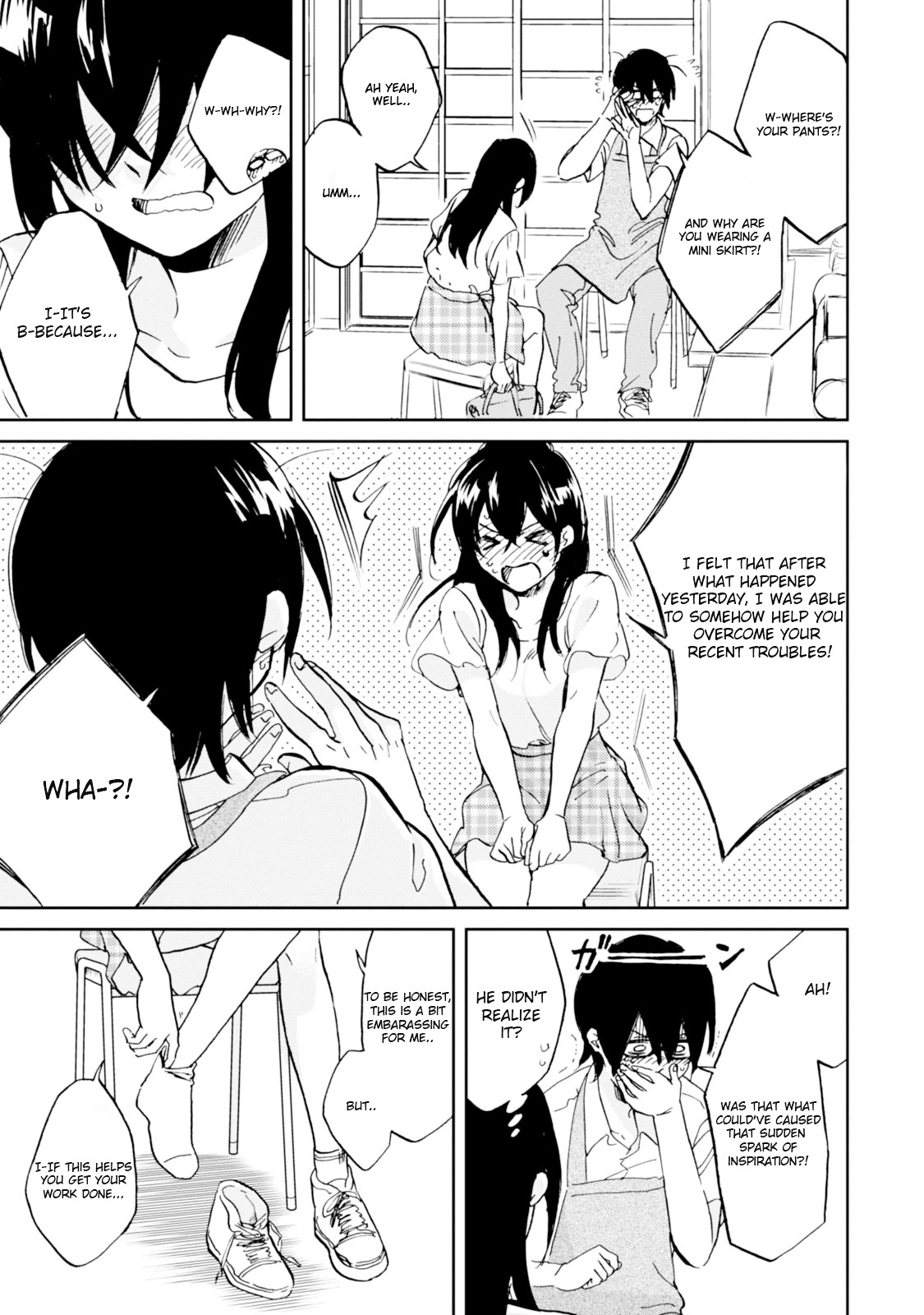 Terry Moysto on X: Yall want to check out a manga about a guy trying to  live with his foot fetish and I as a shoe maker, check this out.  t.cozT2I2GIaAQ barefeet 