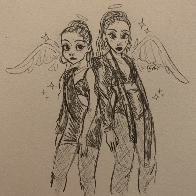 chloe x halle sketch because who needs sleep ??✨ 