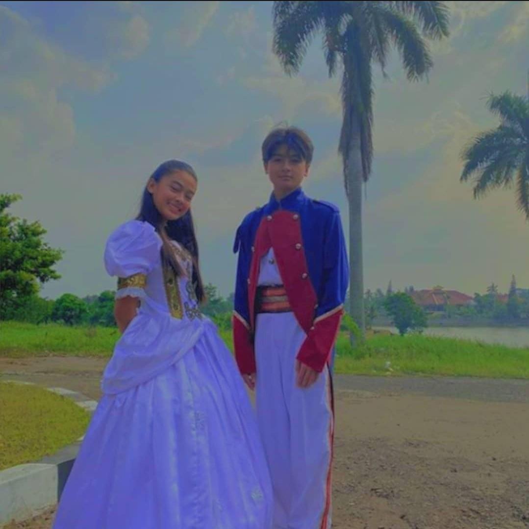 antoniaklain's tweet photo. Kekekek Putri untuk pangeran🌠✨#rassyahidayah #aqeelacalista Uwu https://t.co/L13UF1vQea