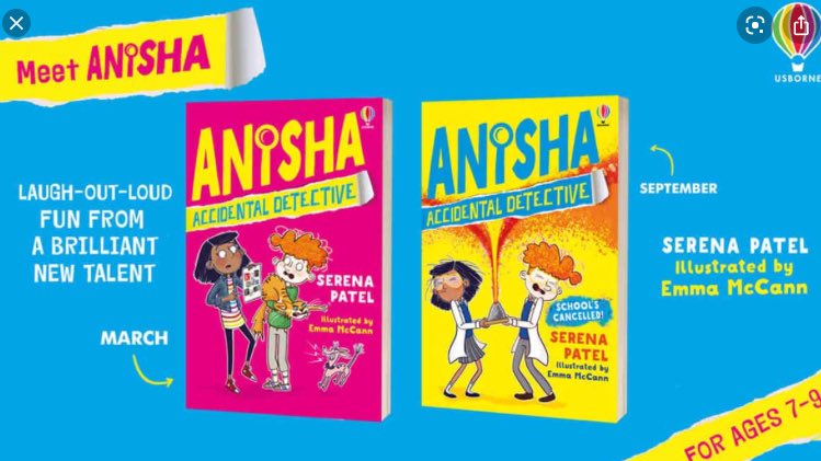 FCBGNews's tweet photo. Writer @SerenaKPatel explains how she became published as author of #AnishaAccidentalDetective @Usborne @cooliobeanz https://t.co/7NzAVVDCkc https://t.co/RVNtCVrKZJ