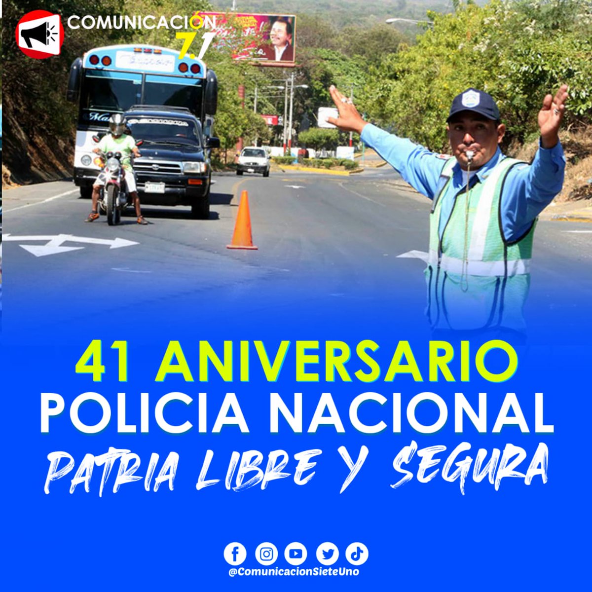 Por qué dan sus vidas para que estemos en un país libre de andar dónde sea siempre estaré apoyando viva  la policía nacional por nuestros muertos que dieron su vida para darles siempre honor y Gloria a nuestra policía nacional de Nicaragua viva viva