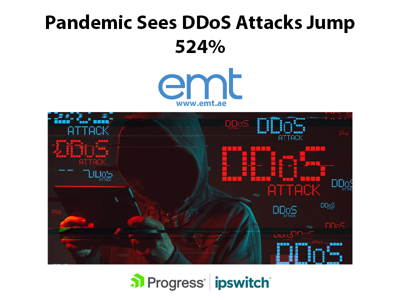 EMTMEA's tweet photo. Pandemic Sees DDoS Attacks Jump 524%.
To learn more, click here https://t.co/8giVNRjfev
#emtDistribution #ProgressIpswitch #Moveit #MFTSolution #SecureFileTransfer #AutomateWorkflows #WUG #NetworkMonitoring #Mapping #TrafficAnalysis
@Ipswitch, Inc. @emt Distribution META https://t.co/QSI1ZNgxj8