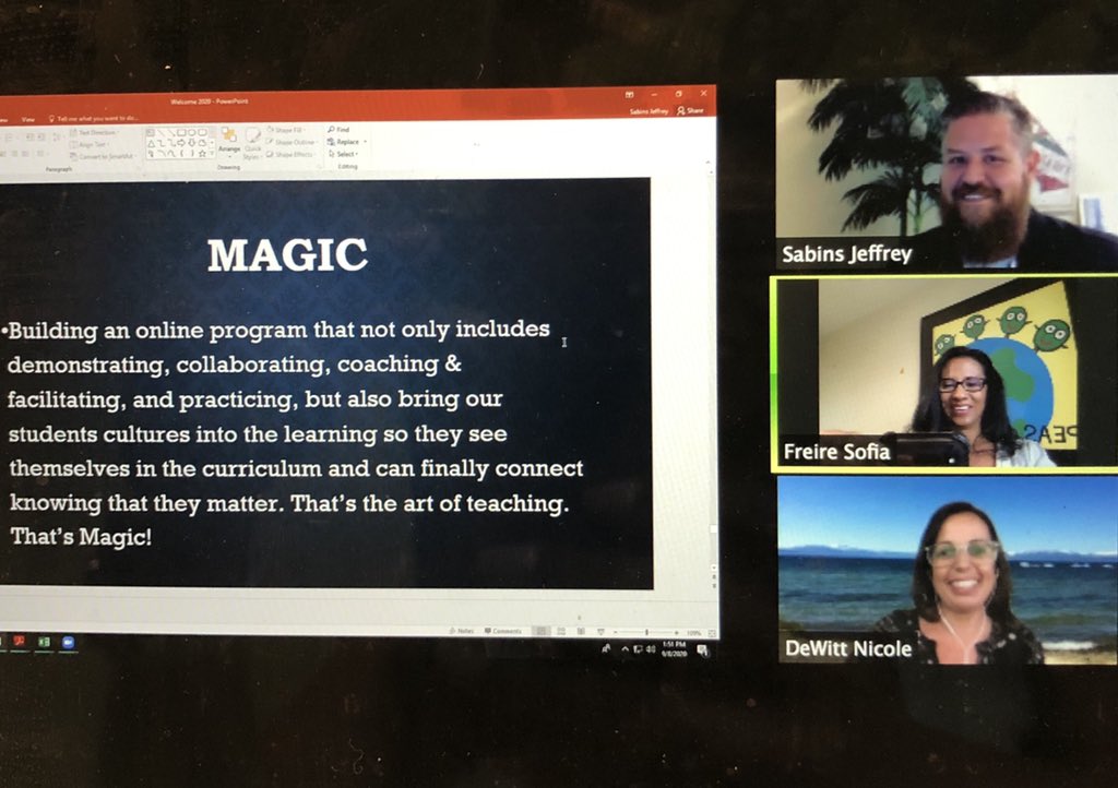 Principal Jeff Sabien launches the school year in magical form (Making A Greater Individual Commitment) #betterSDschools #MMHS