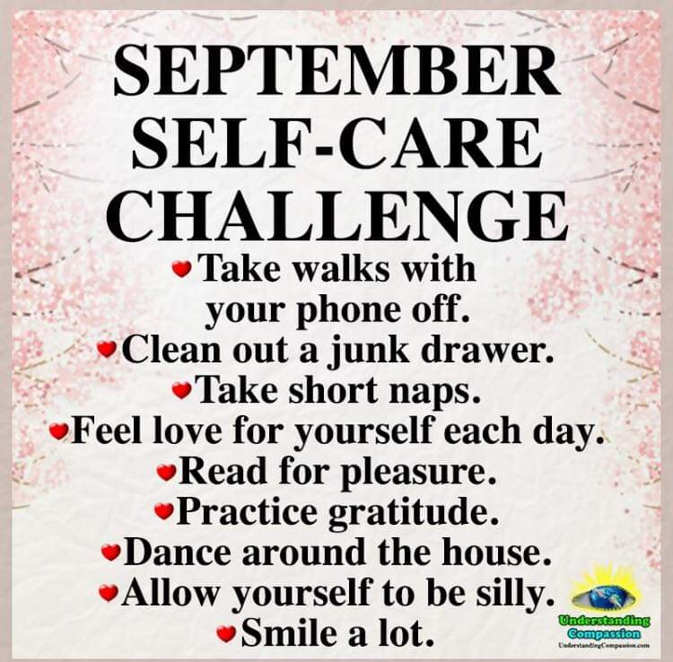minds_good's tweet photo. I challenge you to a little self-care
#SelfCareSeptember
#MindsofGoodHealth https://t.co/tzbUu8tftP