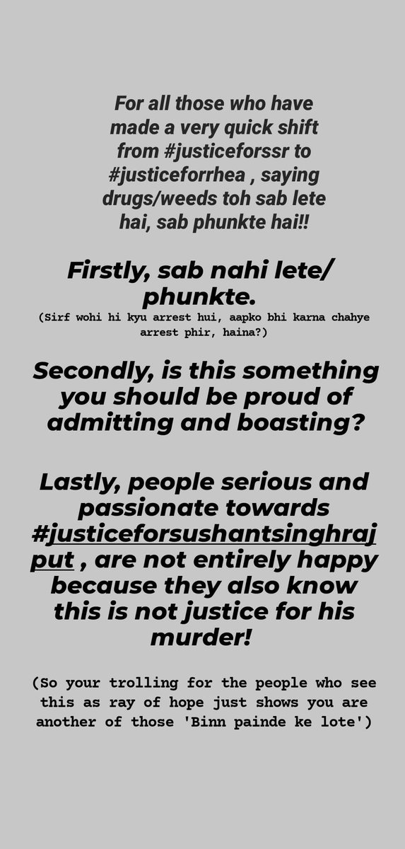 nikitasingh298's tweet photo. Sooner or later, truth will prevail!!

#justiceforsushantsinghrajput
#warriors4SSR
@shwetasinghkirt 
@republic 
@arnabofficial7 https://t.co/Kf0Qx0jXz4