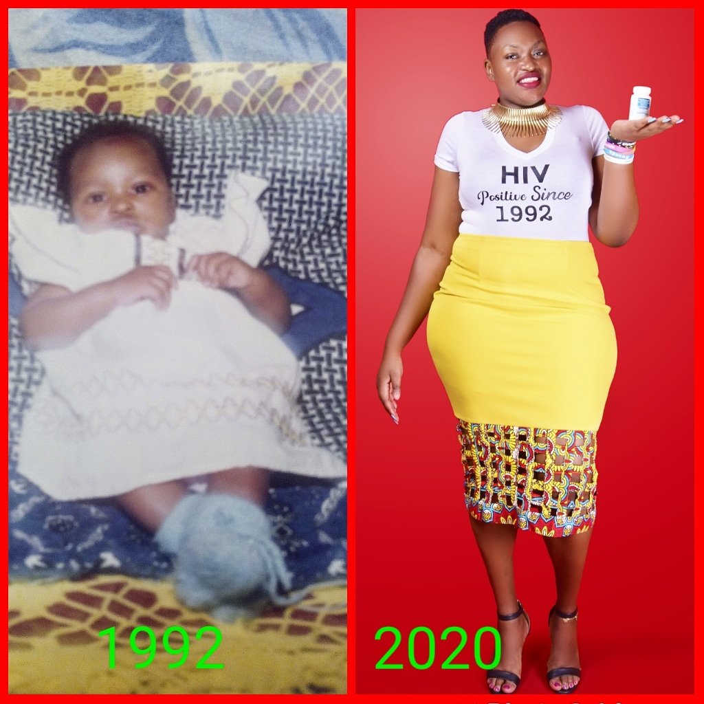 D_Moraa's tweet photo. I've never been HIV negative,and I don't know how it feels.But I feel good when you ask "are you really living with HIV?" Because i know my faithfulness to my ARVs has paid off.Even as a baby,I never looked like I was hosting  my tiny guest I have refused to let HIV define me . https://t.co/oCxt18svs6