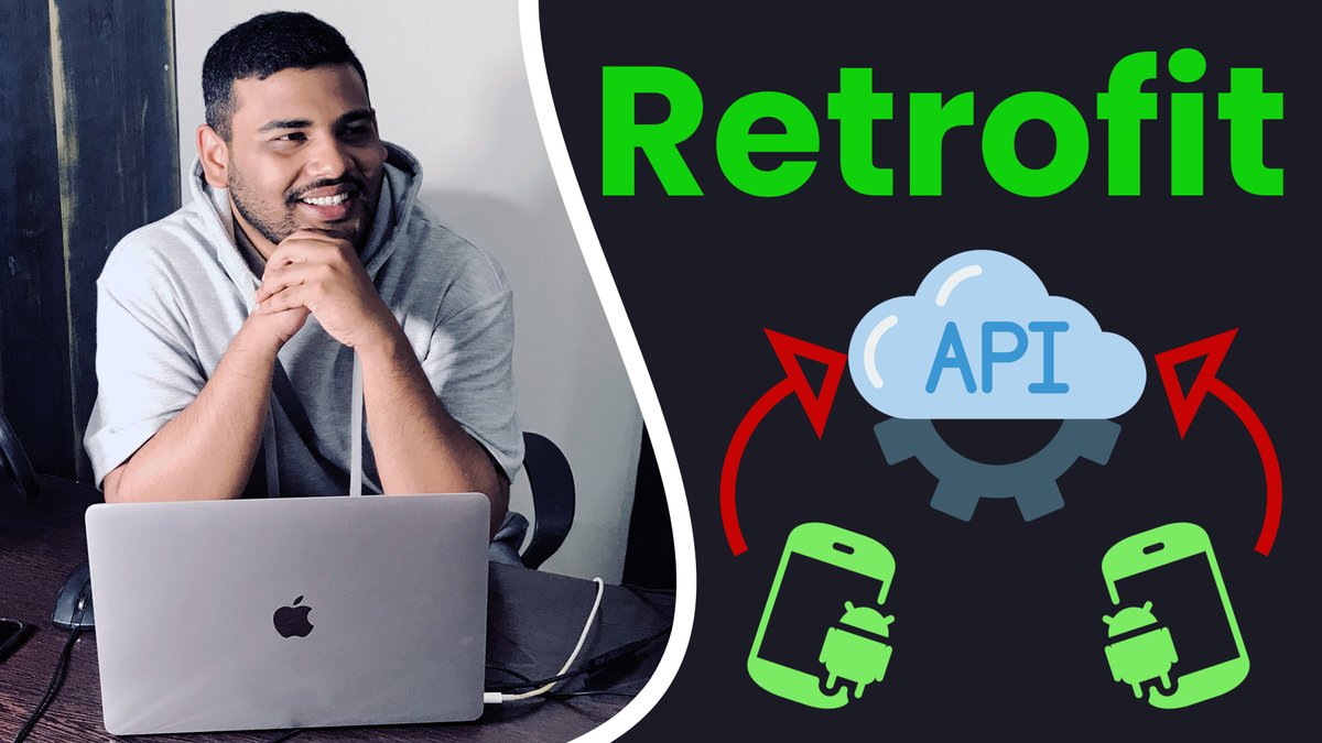ProBelalKhan's tweet image. Step by step guide about setting Retrofit in your project.
Check here ๐๐ youtu.be/5BV8znGwoGA
Don't forget to SHARE it. Thank You โค๏ธโค๏ธ
#simplifiedcoding #android #androidstudio #androiddevelopment #androiddeveloper #androidapps #androidapplication