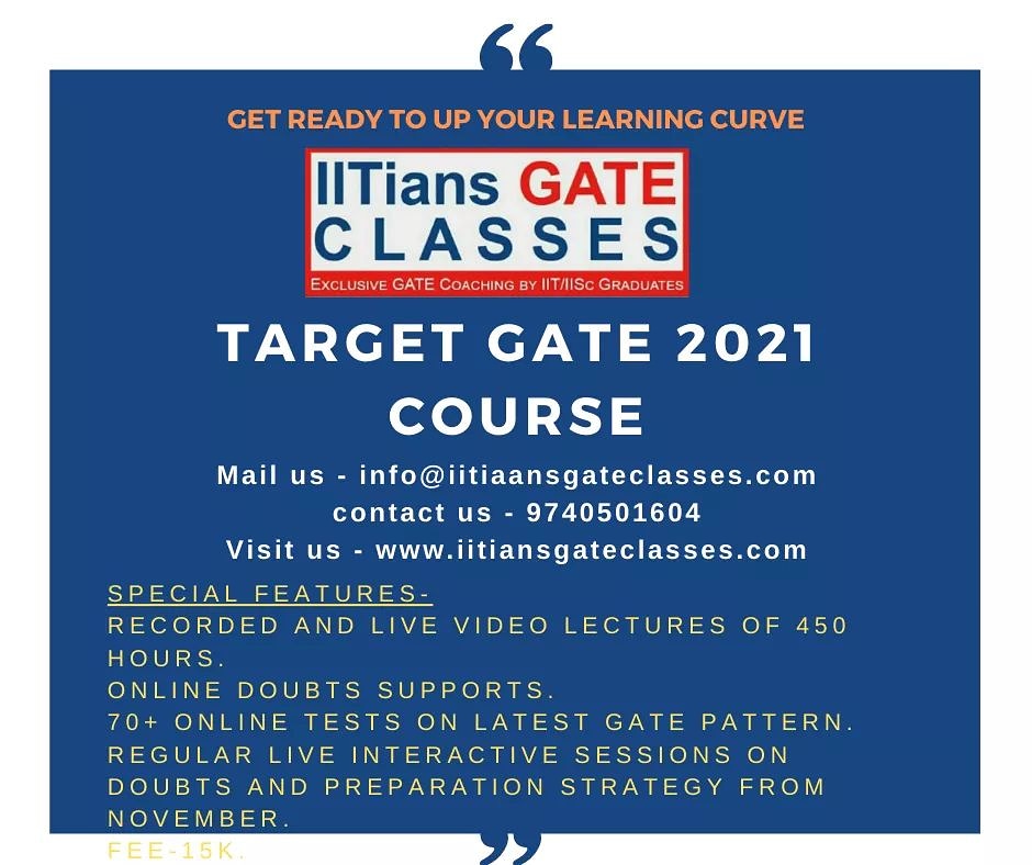 teamiitians's tweet photo. GATE 2021/22 Online Coaching for GATE AE | ECE | EEE | CSE | ME | INE ..!
Admission open ....! Hurry up....
#gate2021 #gate2022 #igc #iitiangateclasses #gate #onlineclasses #onlinecoaching #OnlineTestSeries #ece #eee #ae #me #cse #ine #aerospace #mechanical #electronics #india https://t.co/q3MuardDeD