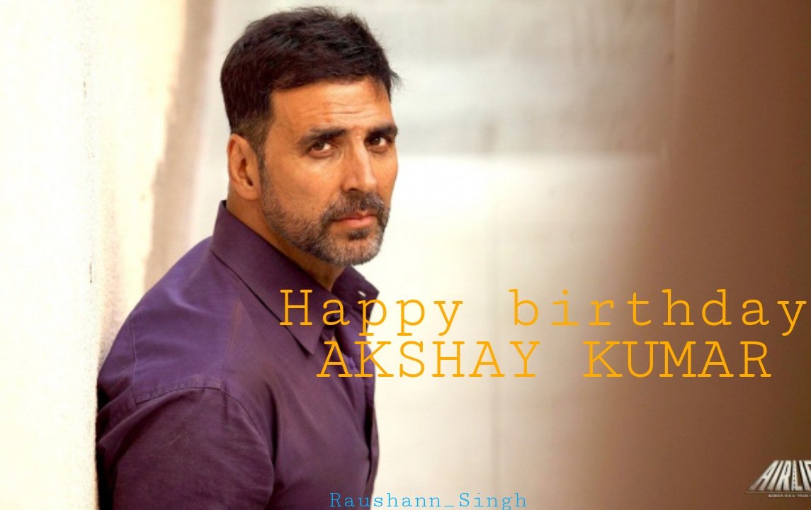 Raushansingh028's tweet photo. #HappyBirthdayAkshayKumar
#Khiladikumarbirthday 
One of the talented and fabulous actor of #hindicinemaindustry 
Wish u a very happy birthday 🎂 @akshaykumar Sir. https://t.co/YgbZWr1zWJ
