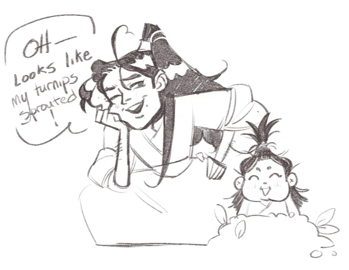 i dont draw wwx enough so have a doodle 

#mdzs #weiwuxian #wenyuan 