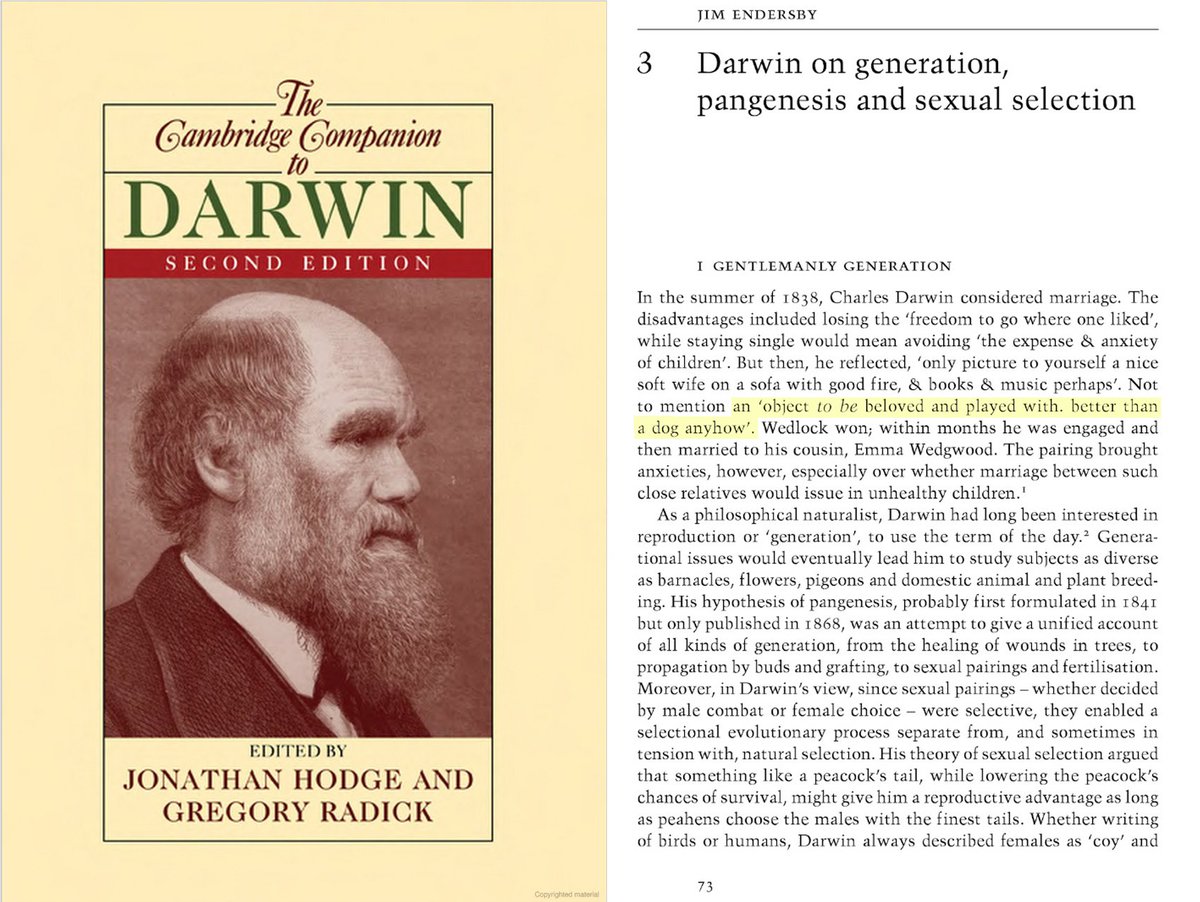 also Darwin: