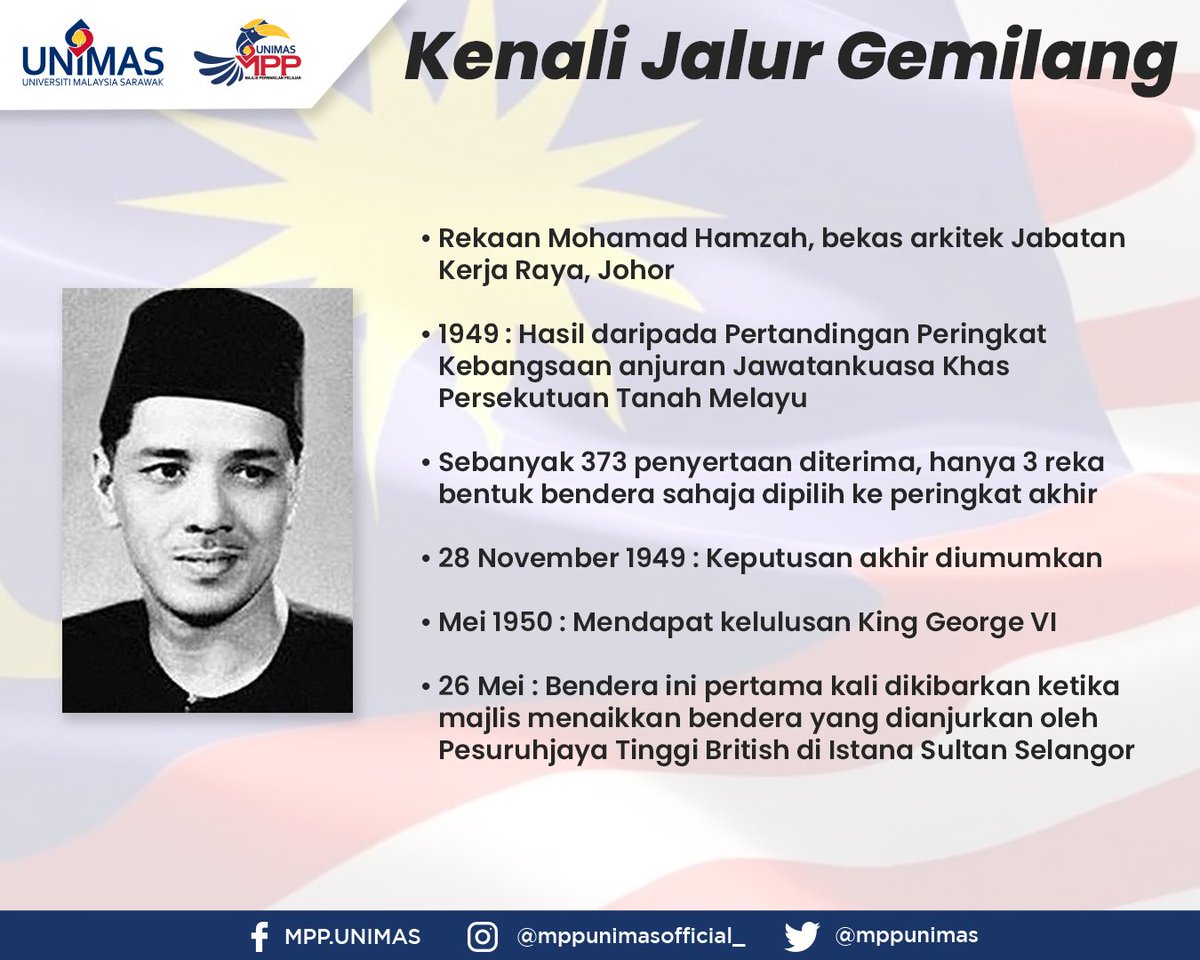 mppunimas's tweet photo. Did you know?

Kenali Jalur Gemilang
Sumber : https://t.co/4WiDzMJrE0

#MalaysiaPrihatin
#MalaysiaPrihatinXUNIMAS
#MerdekaxUNIMAS
#MPPMediaMerdeka
#MPPUNIMAS1920

Design by Dani https://t.co/JjjzVQ87yO