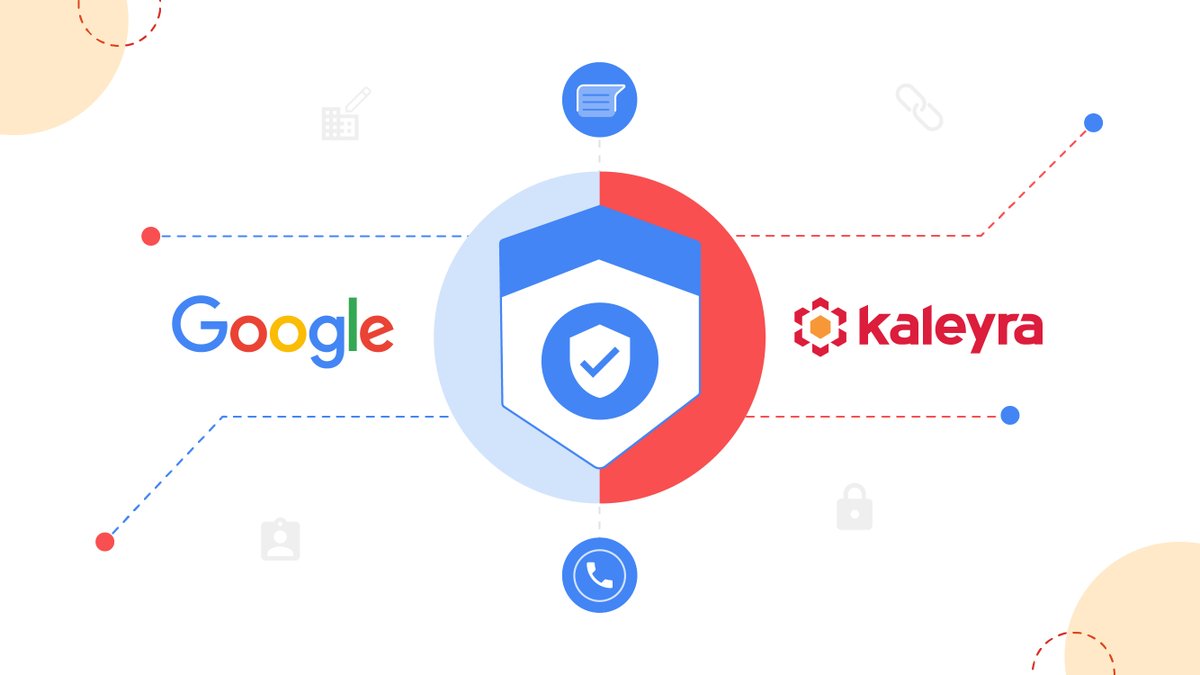 Kaleyra_'s tweet photo. We are incredibly proud to announce that we have officially partnered with @Google to provide Verified Phone Calls, a new feature they have launched recently.

To know more about #VerifiedCalls and other #Voice services we offer, read: https://t.co/WxqAyIXH8Z

#CPaaS https://t.co/wUneuvRPmg