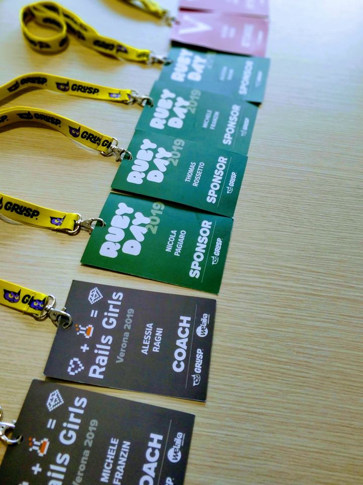 🟠🟠🟠 OPPORTUNITÀ PER STUDENTI 🟠🟠🟠

In occasione del <a href="/rubydayit/">rubyday | 31st May 2024 | Verona</a> (2020.rubyday.it), abbiamo pensato ad un'iniziativa dedicata agli #studenti, mettendo a disposizione, anche grazie a <a href="/grusp/">GrUSP</a>, due biglietti a loro dedicati!
Ma non è tutto!