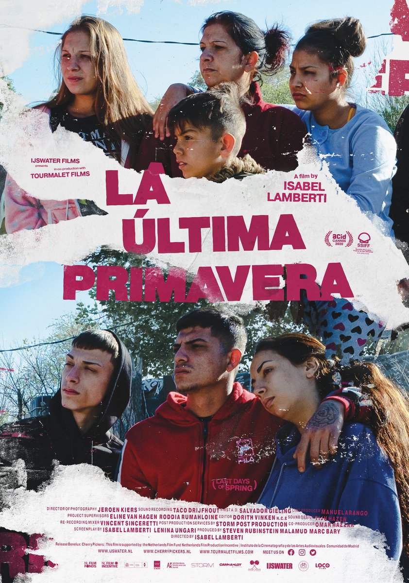 tourmaletfilms's tweet photo. Ya tenemos el poster de #LaÚltimaPrimavera (by Chis Coopmans), película dirigida por #IsabelLamberti y que dentro de muy poquito estrenaremos en @sansebastianfes 🤟
@IJswaterFilms #NLFilmFonds @CineICAA @ComunidadMadrid https://t.co/unX3WD06dQ