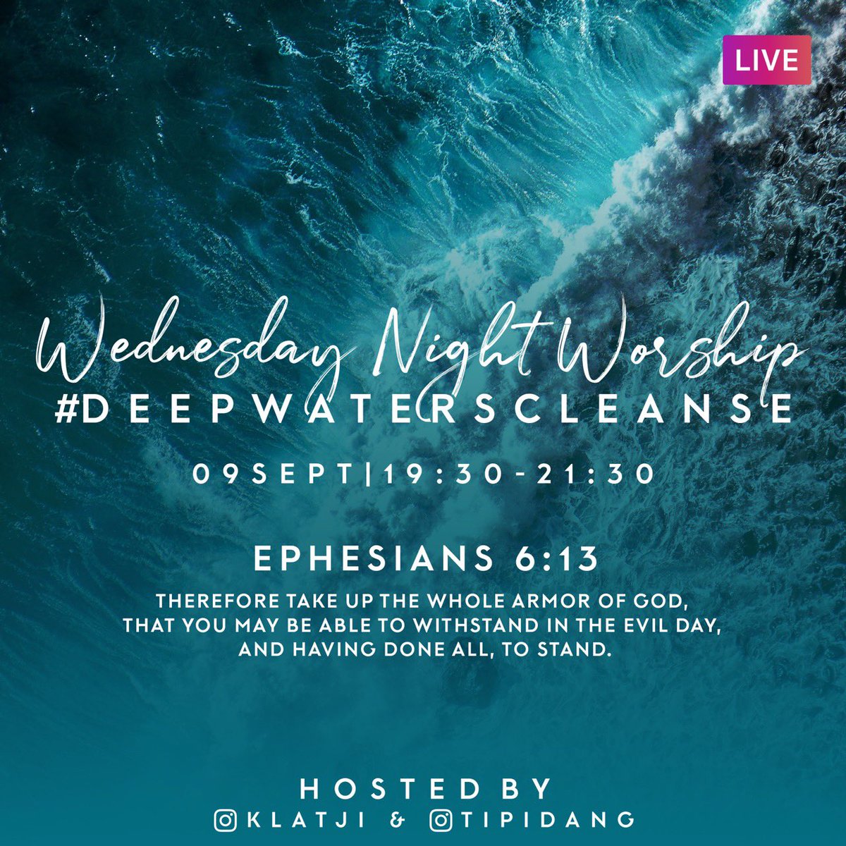 KMalatji's tweet photo. We’re back!
#DeepWatersCleanse https://t.co/zgZl9TUIVo