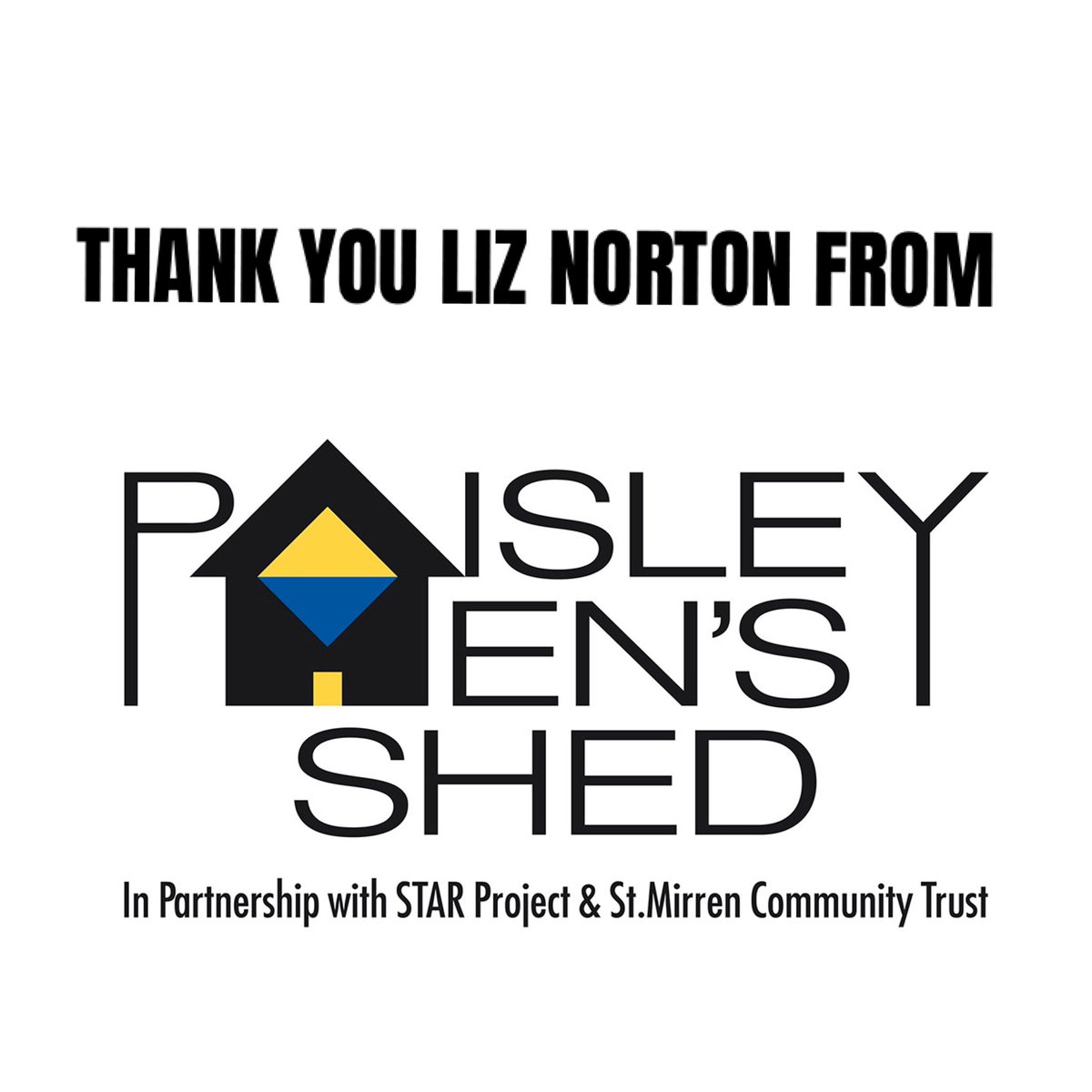 We’d like to say a huge thank you to Liz Norton who generously donated items to our Shed in memory of her husband. We’re exceptionally grateful &amp; humbled. Please know these will be put to good use when we reopen. #Shedders #community #ClosedButStillGrafting