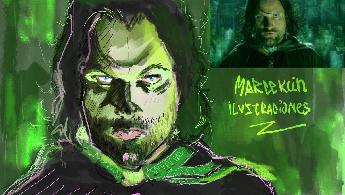 MarcekunI's tweet photo. Retrato #21 ( dibujando con mi celular)
#Aragorn , #ViggoMortensen
#elseñordelosanillos
#thelordoftherings 

Ig. Marcekunilustraciones666
F. https://t.co/CK7OWNuX6b

#marcelosanz #marcekunart #marcekunilustraciones
#samsungnote4 

@viggomortensen https://t.co/wLfO1W1JcS