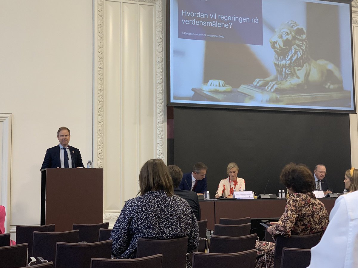 StrangeThough's tweet image. This is it: #BuildBackBetter with a new danish action plan for the SDGs - we need to push for green solutions, justice and responsible actions #dkpol @Finansmin #bethechange #decadeofaction